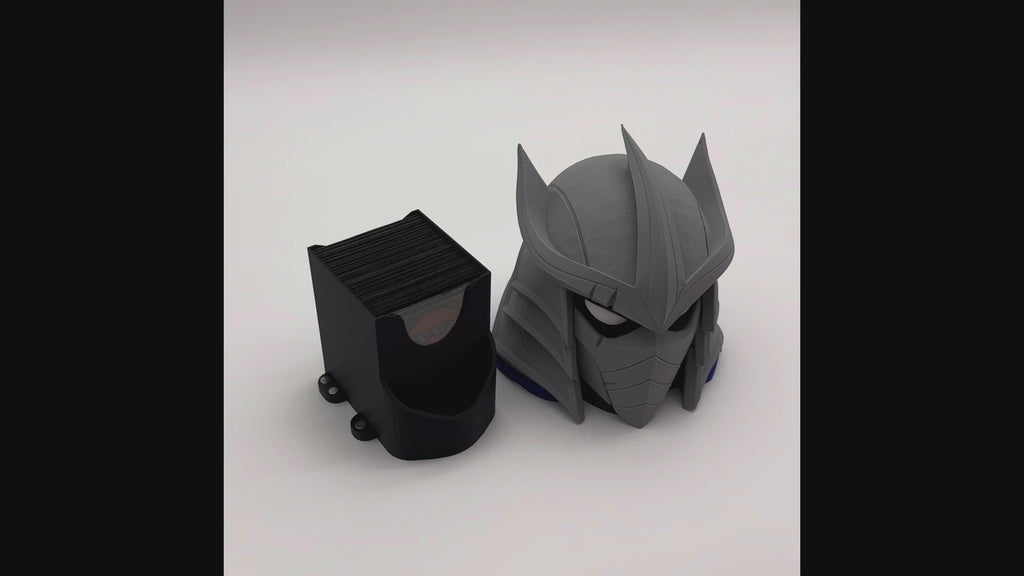 Shredder Helmet MTG Commander Deck Box | Magic The Gathering Card Holder