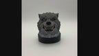 Wolf MTG Commander Deck Box | Fantasy Magic The Gathering TCG Card Holder | White or Battle-Scarred