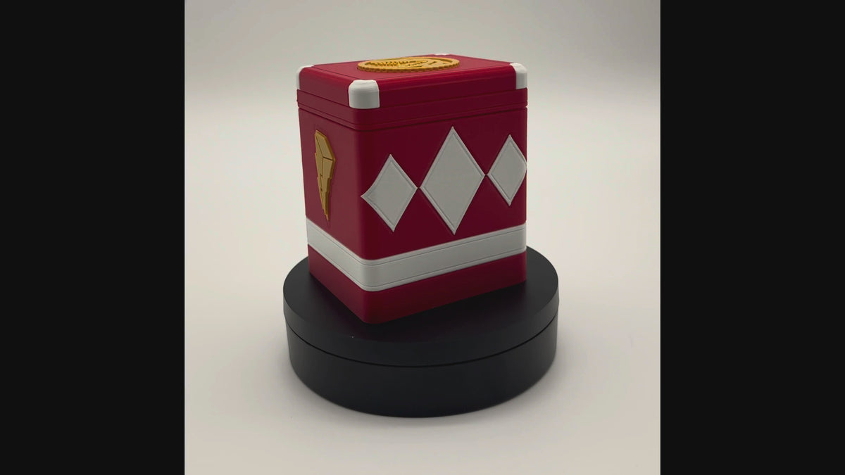 Ranger Armor MTG Commander Deck Box | Power Rangers Inspired Card Holder