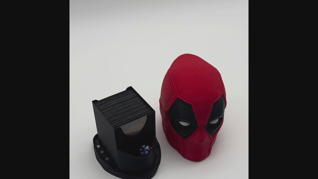 Deadpool MTG Commander Deck Box | Marvel Inspired TCG Magic The Gathering Card Holder
