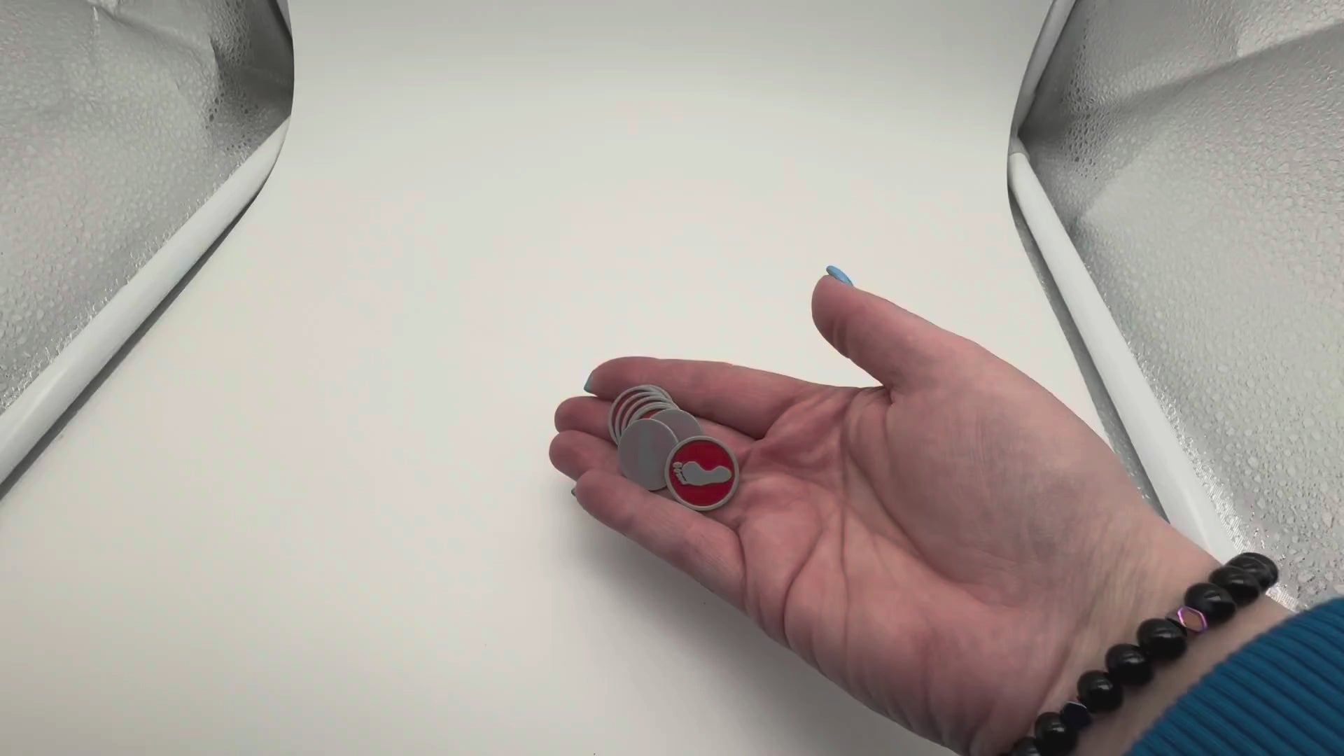 Footprint MTG Token | TMNT Inspired Magic the Gathering Token | DnD Tabletop Accessory