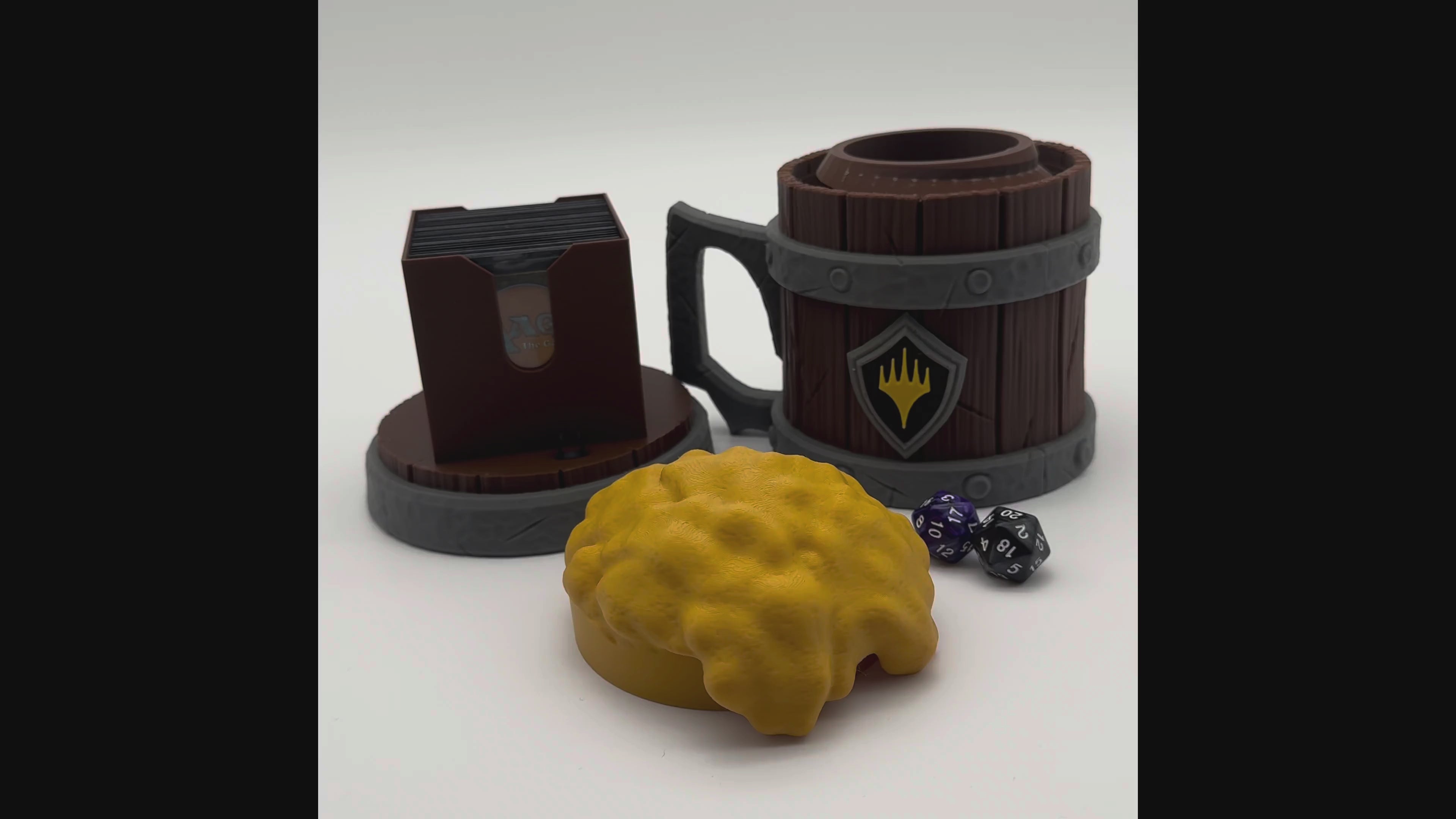 Beer Mug Deck Box MTG Commander Deck Box | Tavern Magic The Gathering Card Holder