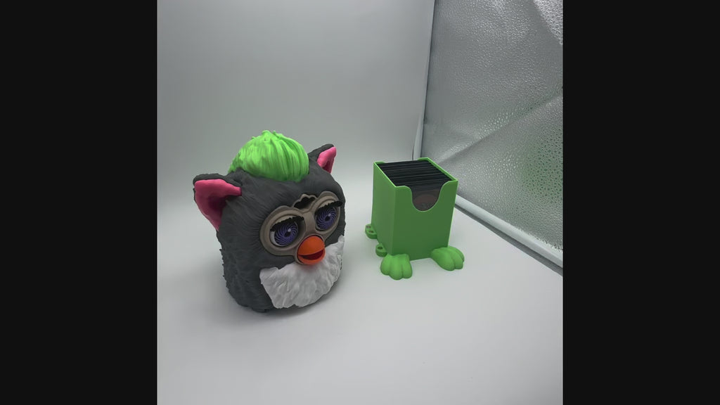 Furby Umbris MTG Commander Deck Box | Creepy Magic The Gathering Card Holder