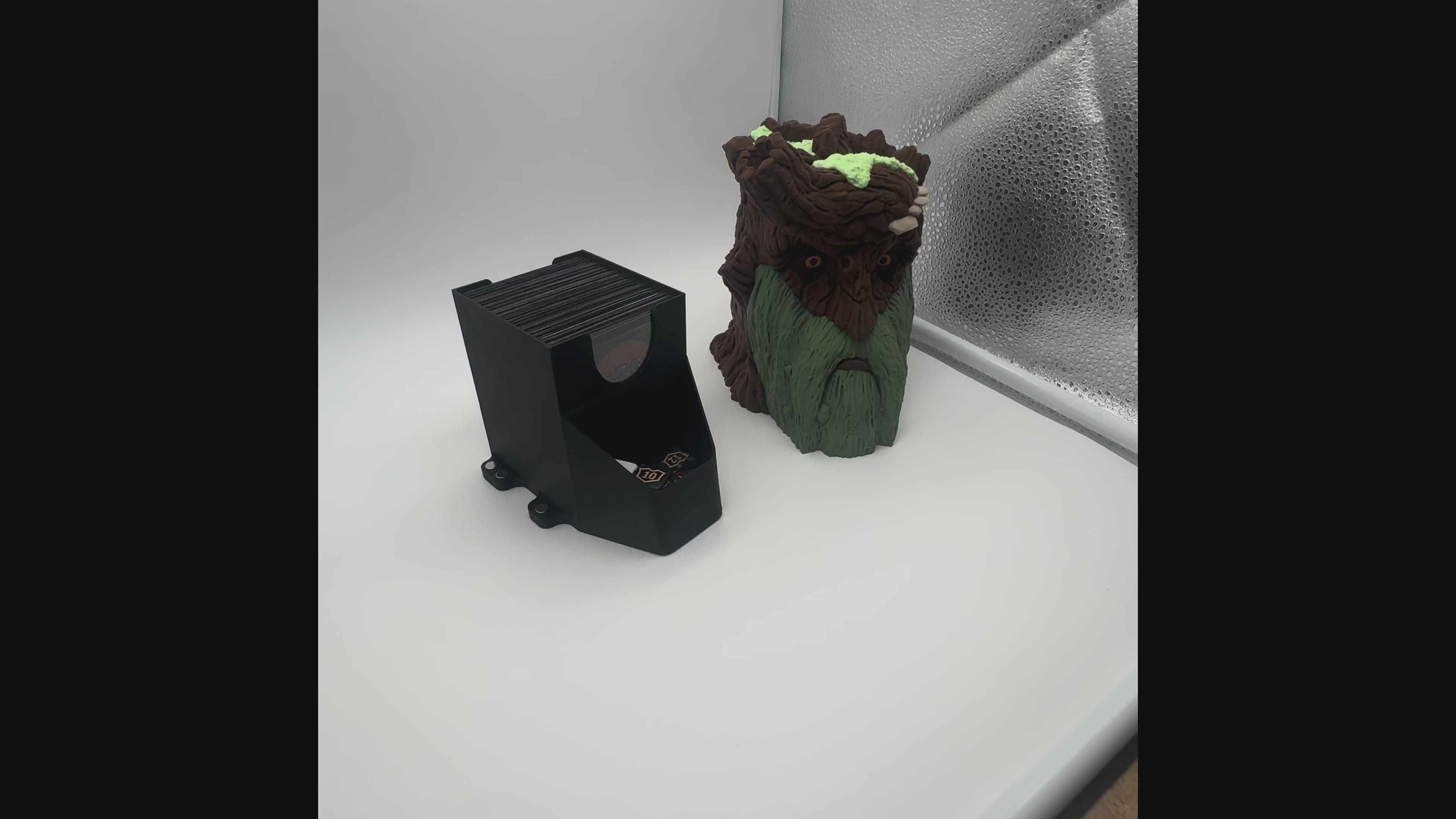 Ent Treebeard MTG Commander Deck Box | LOTR Lord Of The Rings Inspired Magic The Gathering Card Holder