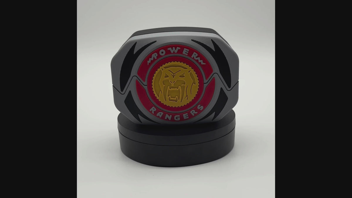 Power Morpher MTG Commander Deck Box | Power Rangers Inspired TCG Card Holder