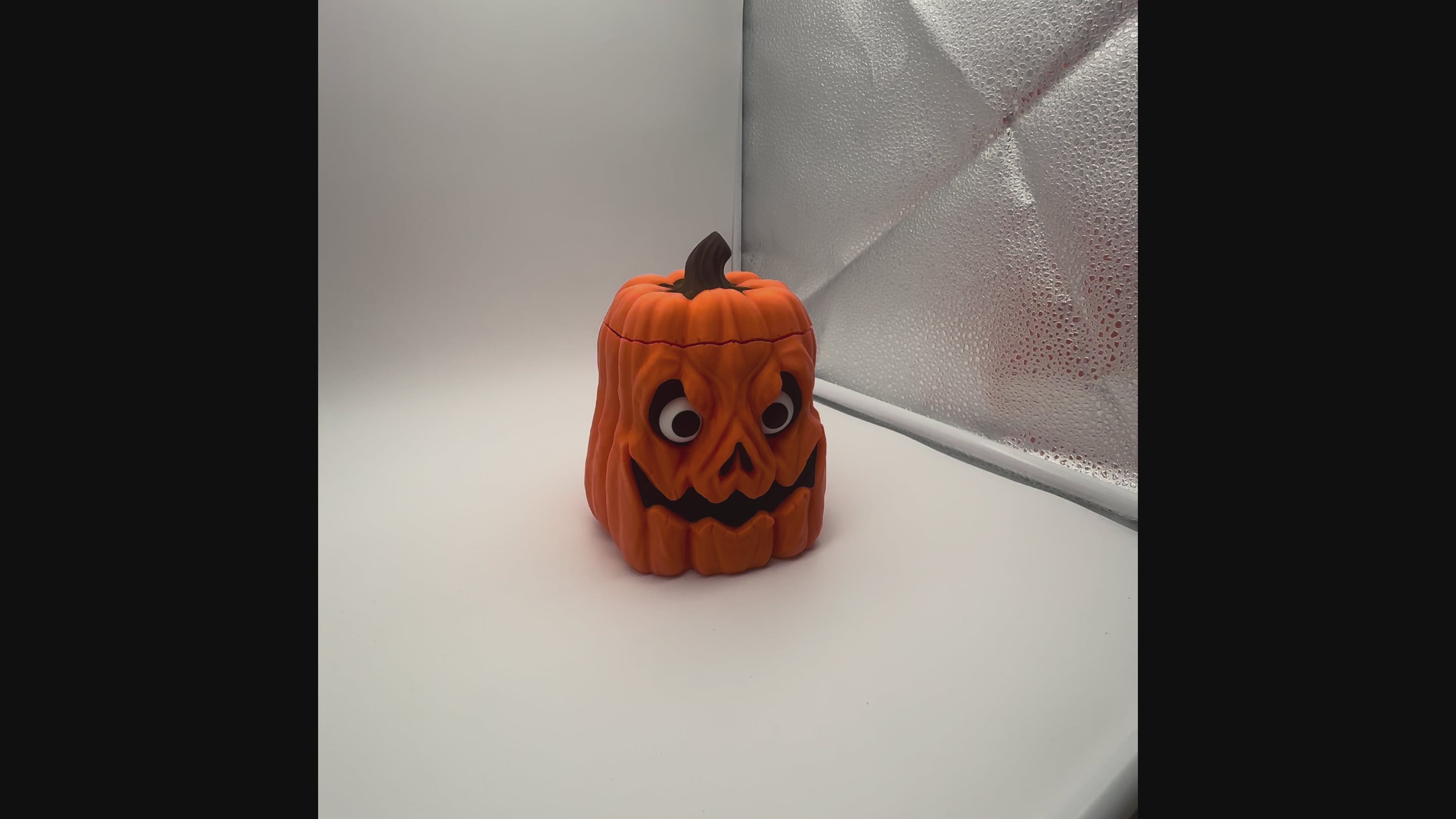 Spooky Pumpkin MTG Commander Deck Box | Halloween Gift | Magic The Gathering Card Holder