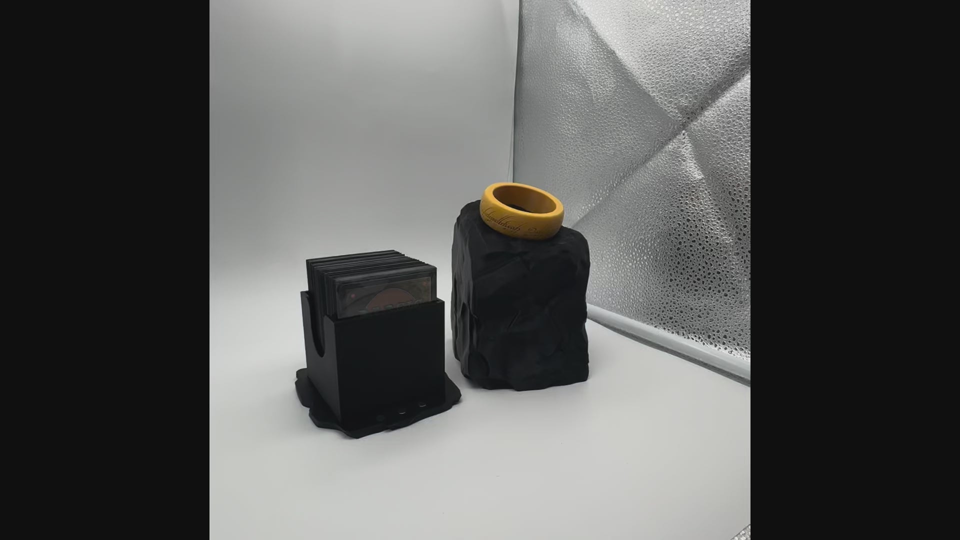 The One Ring MTG Commander Deck Box |  LOTR Lord Of The Rings Inspired Magic The Gathering Card Holder