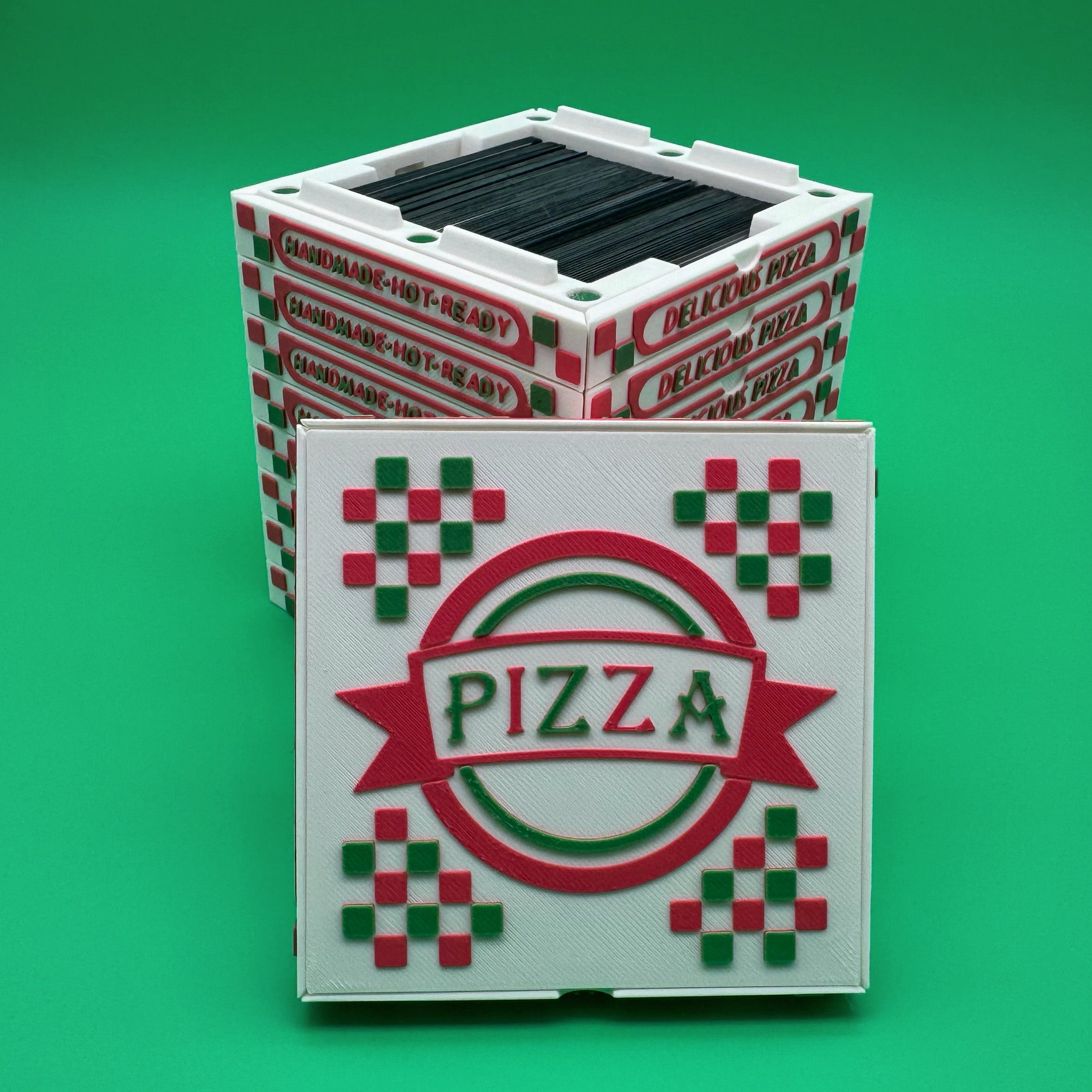 Pizza Stack Deck Box – Sewer Dojo Edition