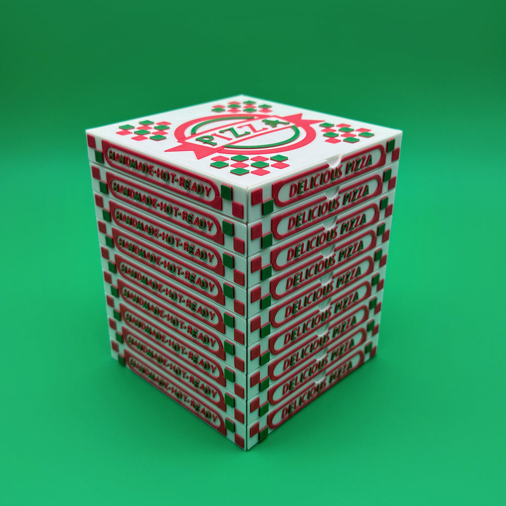 Pizza Stack Deck Box – Sewer Dojo Edition
