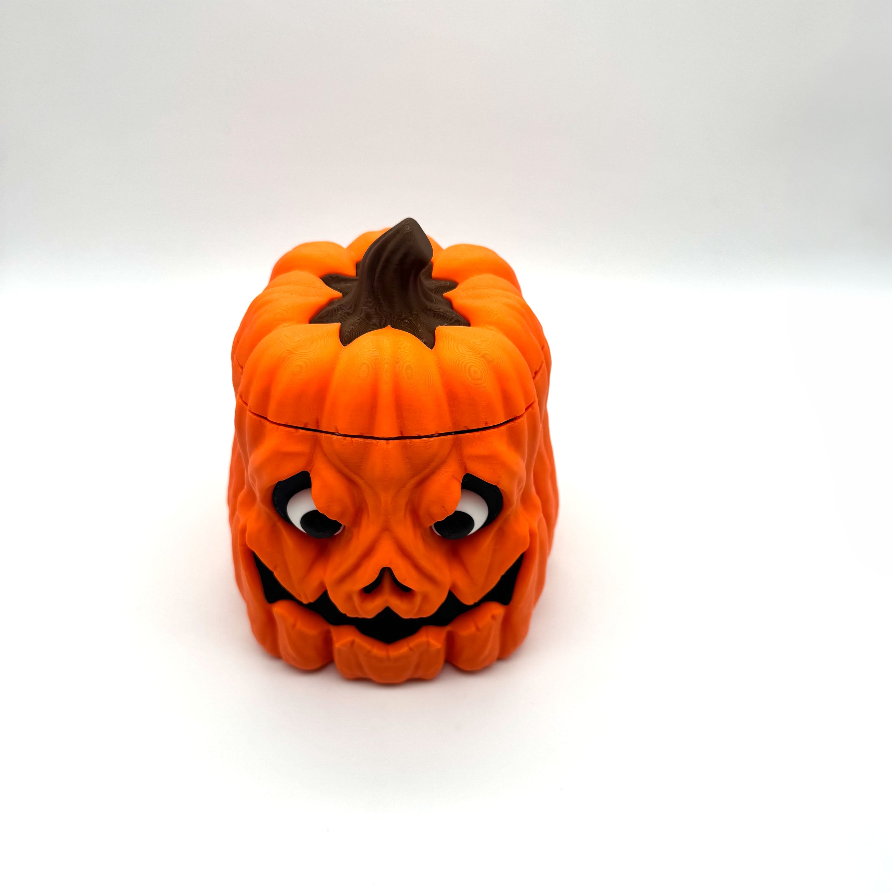 Spooky Pumpkin MTG Commander Deck Box | Halloween Gift | Magic The Gathering Card Holder