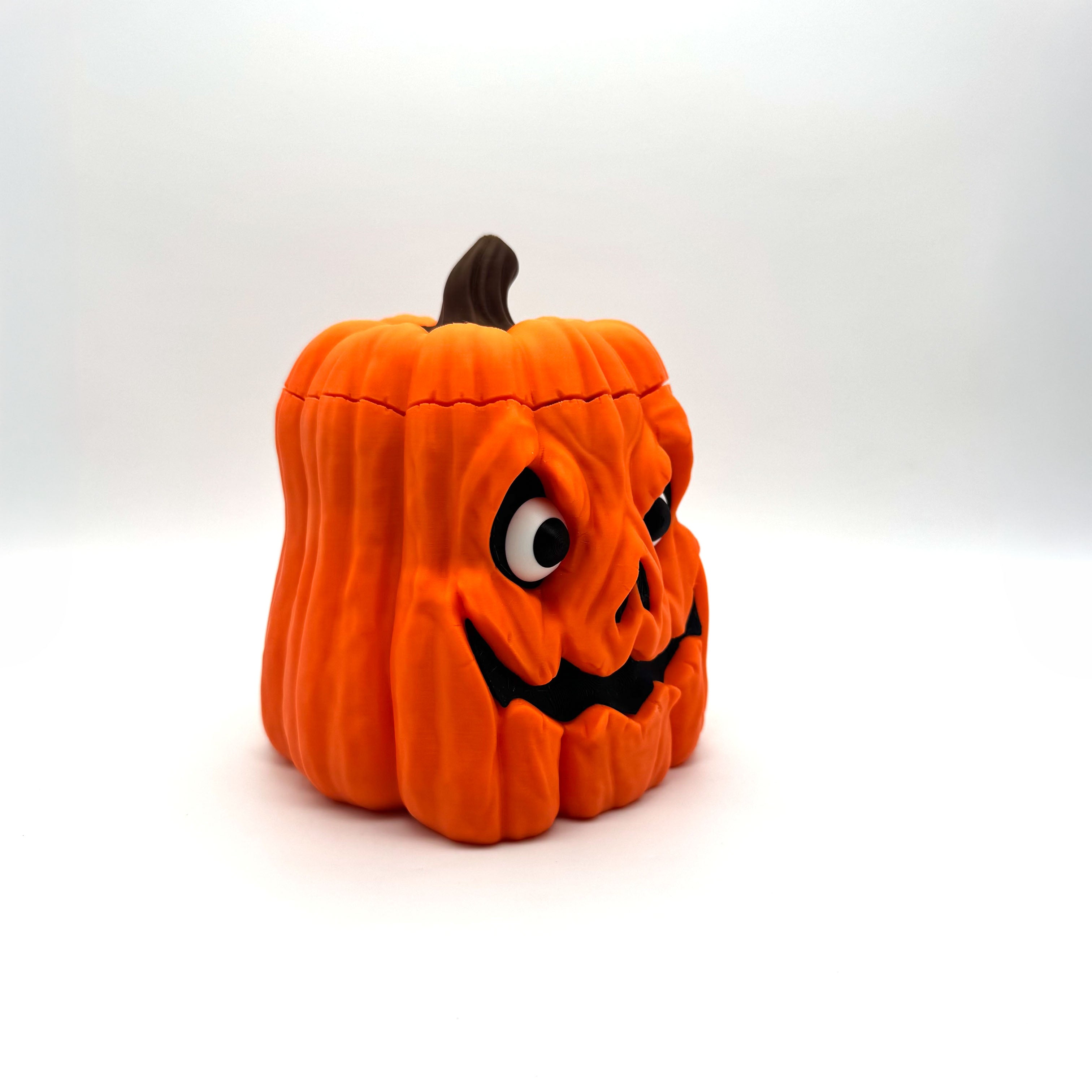 Spooky Pumpkin MTG Commander Deck Box | Halloween Gift | Magic The Gathering Card Holder