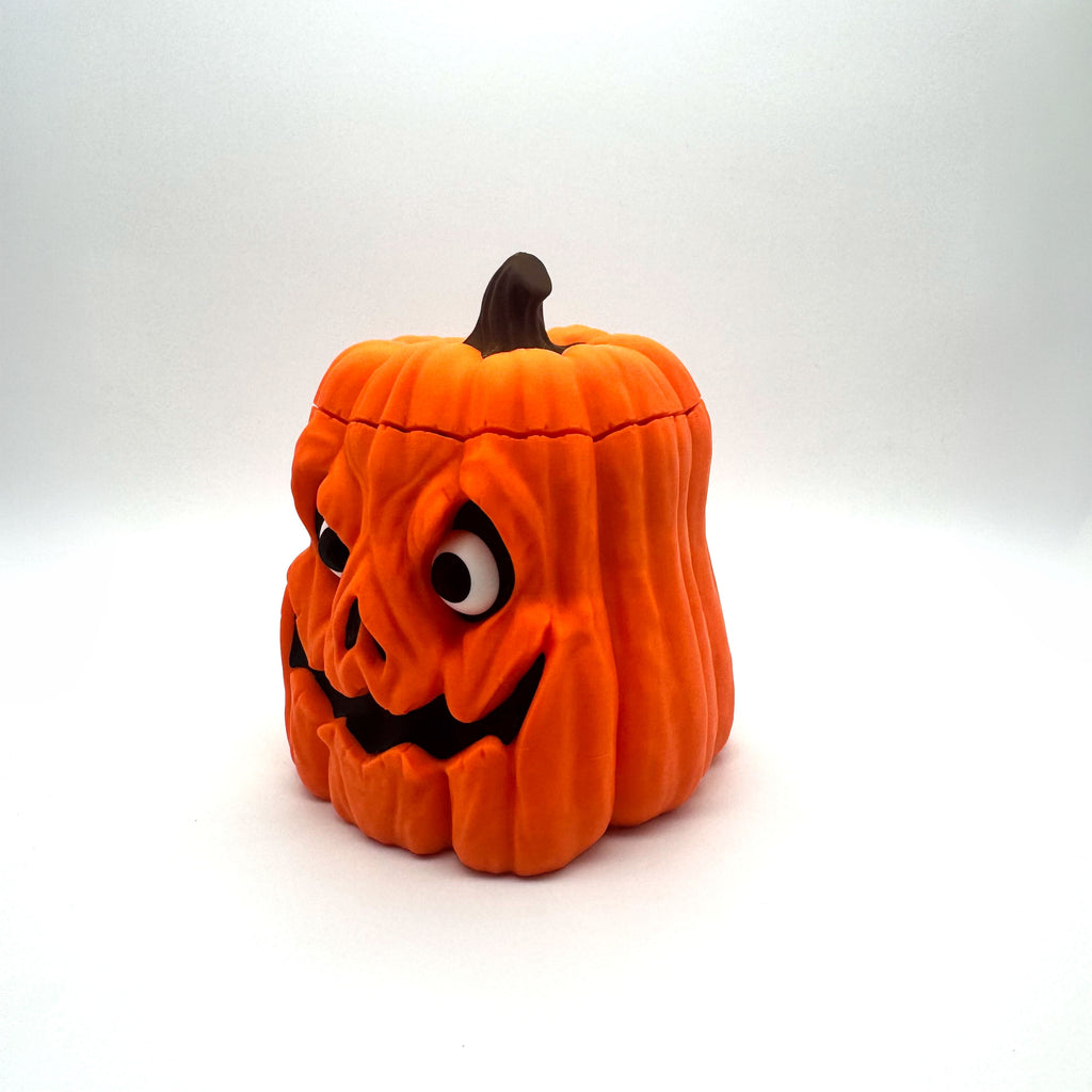 Spooky Pumpkin MTG Commander Deck Box | Halloween Gift | Magic The Gathering Card Holder