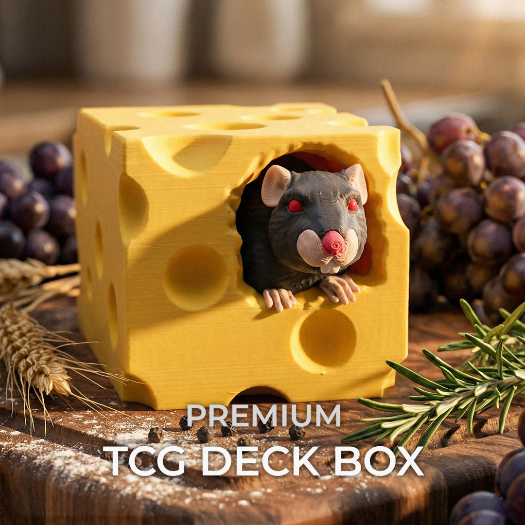 Rat’s Nest MTG Commander Deck Box | Cheese Vault Magic The Gathering Card Holder