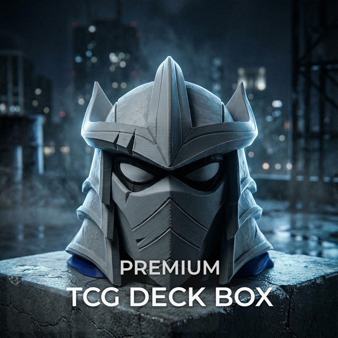Shredder Helmet MTG Commander Deck Box | Magic The Gathering Card Holder