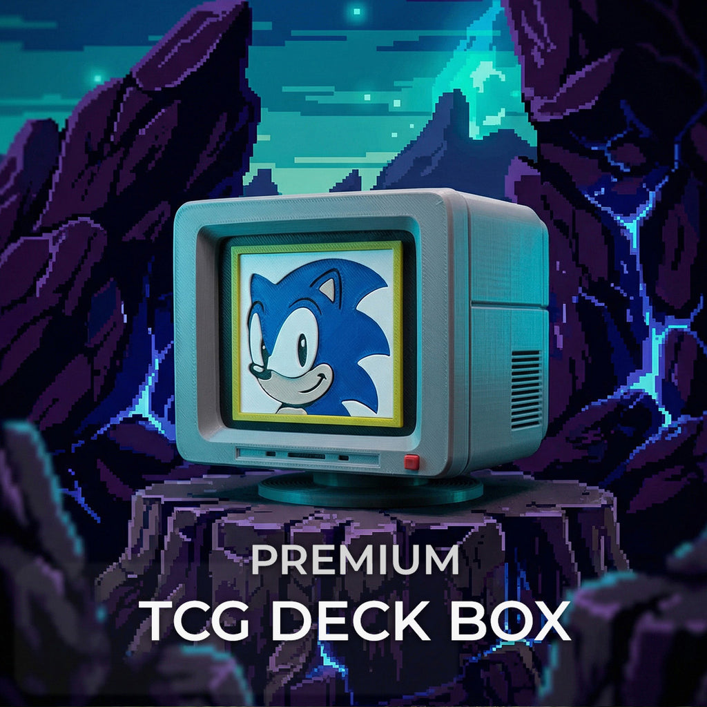 Sonic and Friends MTG Commander Deck Box | Retro Sega Inspired Card Holder