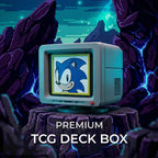 Sonic and Friends MTG Commander Deck Box | Retro Sega Inspired Card Holder