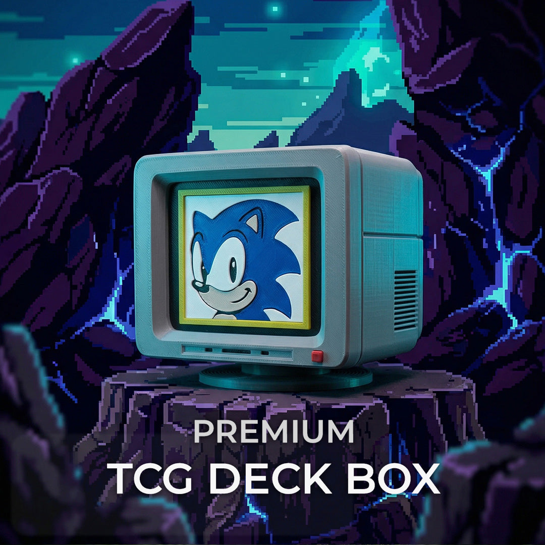 Sonic and Friends MTG Commander Deck Box | Retro Sega Inspired Card Holder