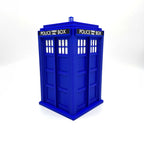 TARDIS MTG Commander Deck Box | Doctor Who Inspired Magic The Gathering Card Holder with Dice Storage