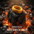 The One Ring MTG Commander Deck Box |  LOTR Lord Of The Rings Inspired Magic The Gathering Card Holder