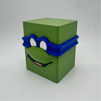 Turtle Head Commander Deck Box | Ninja Turtle Inspired | MTG Magic The Gathering