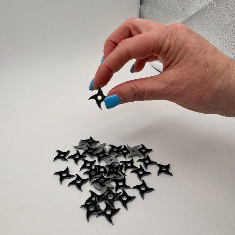 Ninja Star MTG Token | TMNT Inspired Magic the Gathering Token | DnD Tabletop Accessory