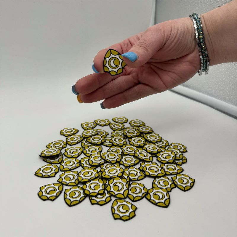 Moonwell Sigil MTG Token | Lorwyn Inspired Magic the Gathering Token | DnD Tabletop Accessory