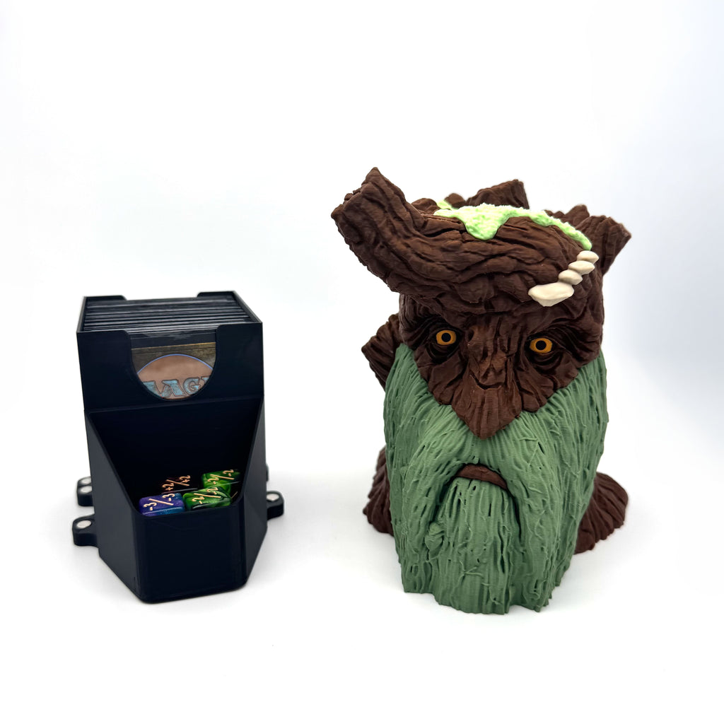 Ent Treebeard MTG Commander Deck Box | LOTR Lord Of The Rings Inspired Magic The Gathering Card Holder