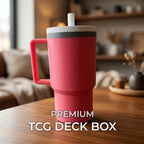 Travel Tumbler MTG Commander Deck Box | 100 Card Magic The Gathering Card Holder