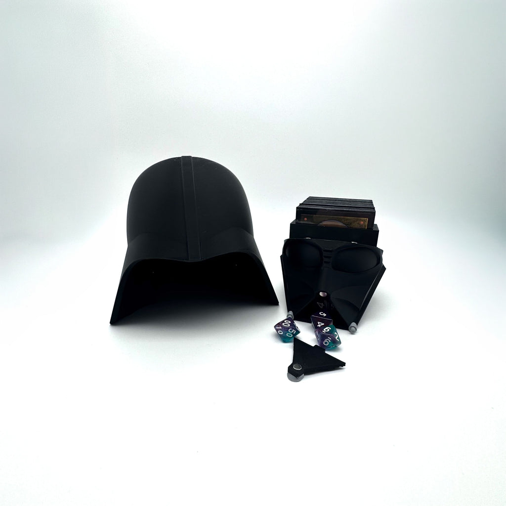 Darth Vader Helmet MTG Commander Deck Box | Star Wars Inspired Magic The Gathering Card Holder
