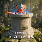 Well Guardian MTG Commander Deck Box | Lorwyn Inspired Magic The Gathering Card Holder
